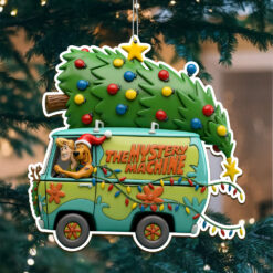 Gleammerch Scooby-Doo x Christmas Acrylic Ornament Gift For Fans - Style 1