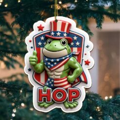 Gleammerch Portland Frog Resist Acrylic Ornament Gift For Fan - Style 3