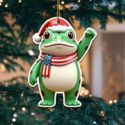 Gleammerch Portland Frog Resist Acrylic Ornament Gift For Fan - Style 5