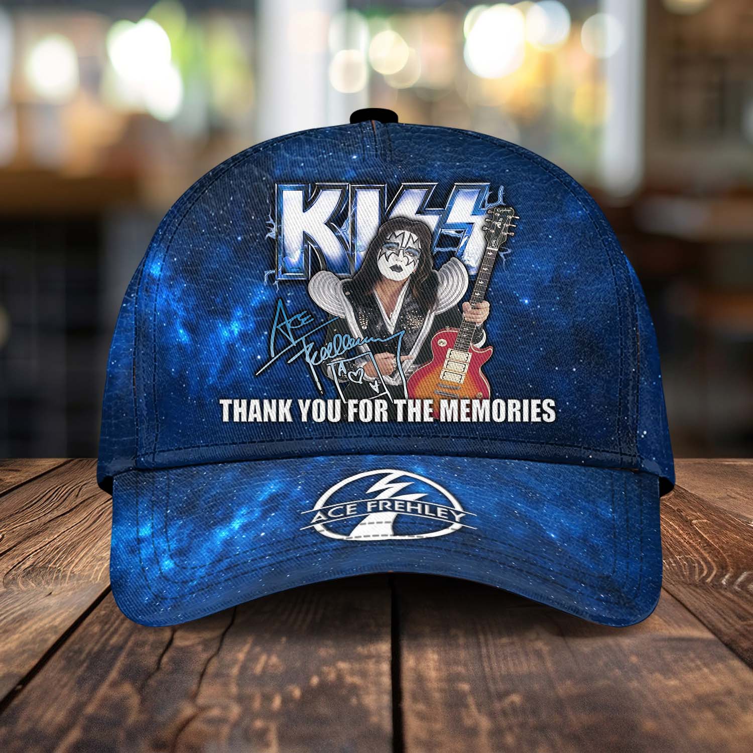 Gleammerch Ace Frehley Classic Cap Gift For Fans