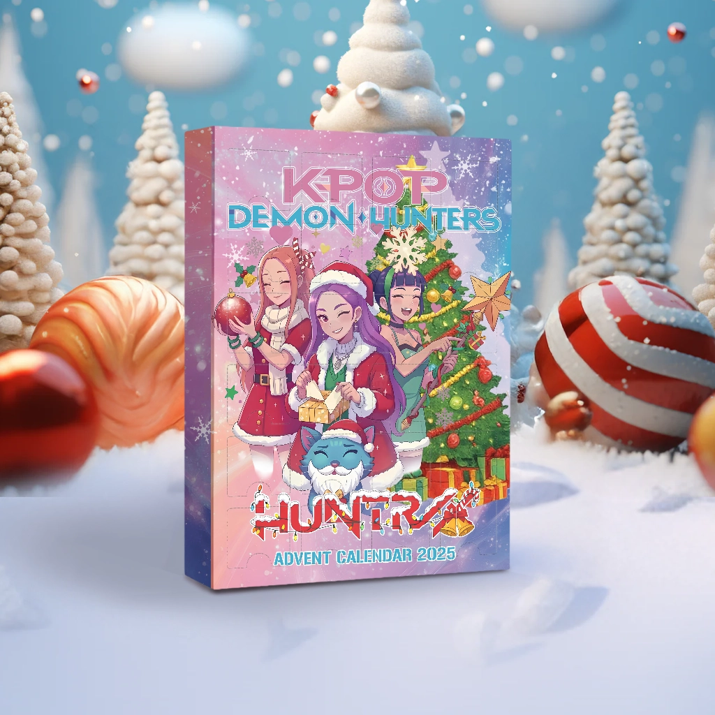 Gleammerch Kpop Demon Hunters (Huntrix) Advent Calendar For Fan