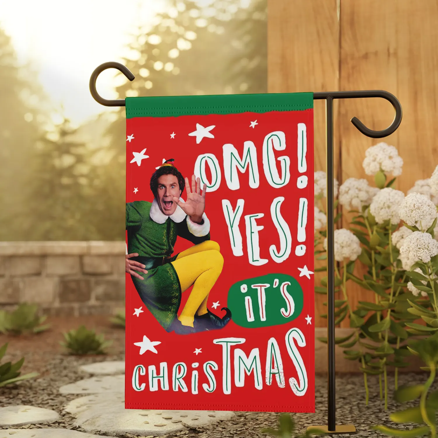 Gleammerch Portland Frog Resist Garden Flag Gift For Fan