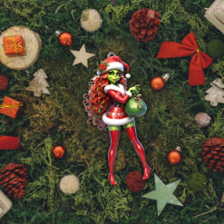 Gleammerch The Grinch Acrylic Ornament Gift For Fan - Style 6