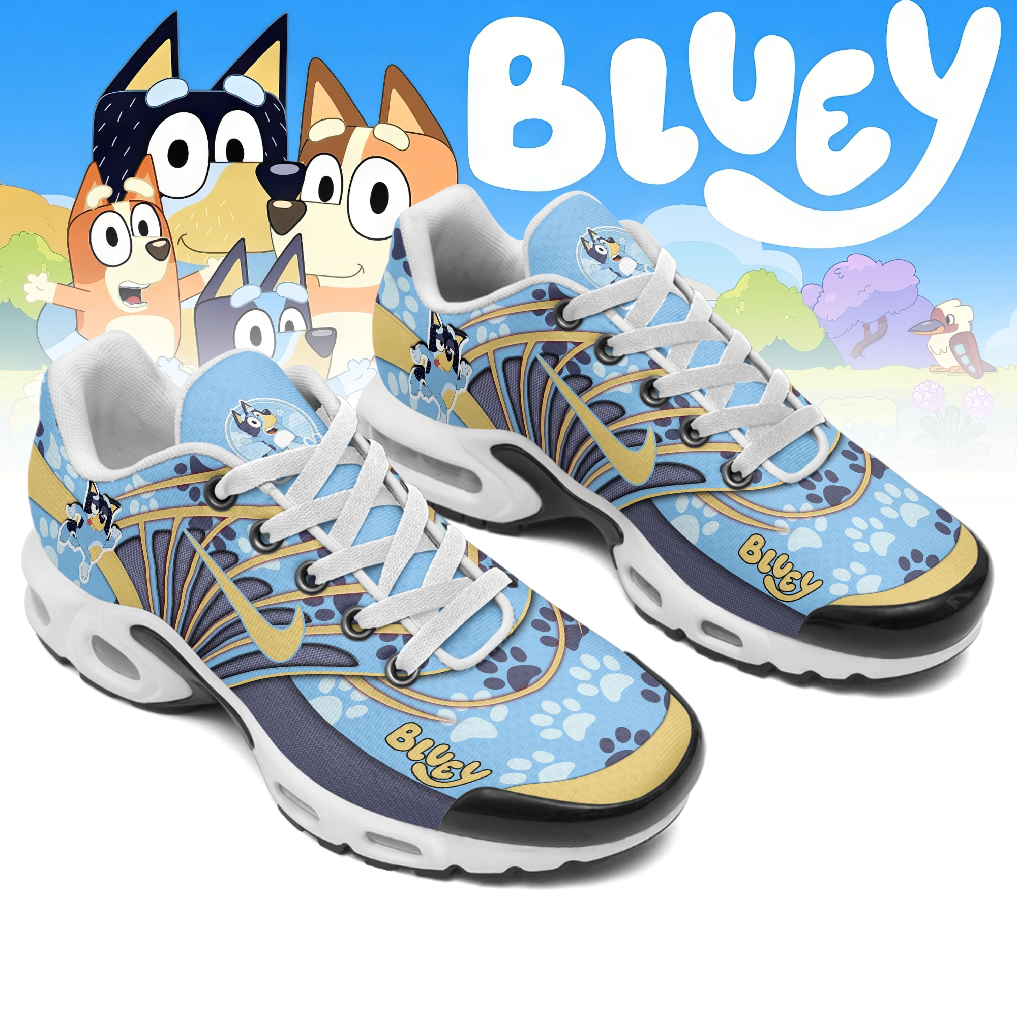 Gleammerch Bluey TN Shoes Sneakers For Men And Women