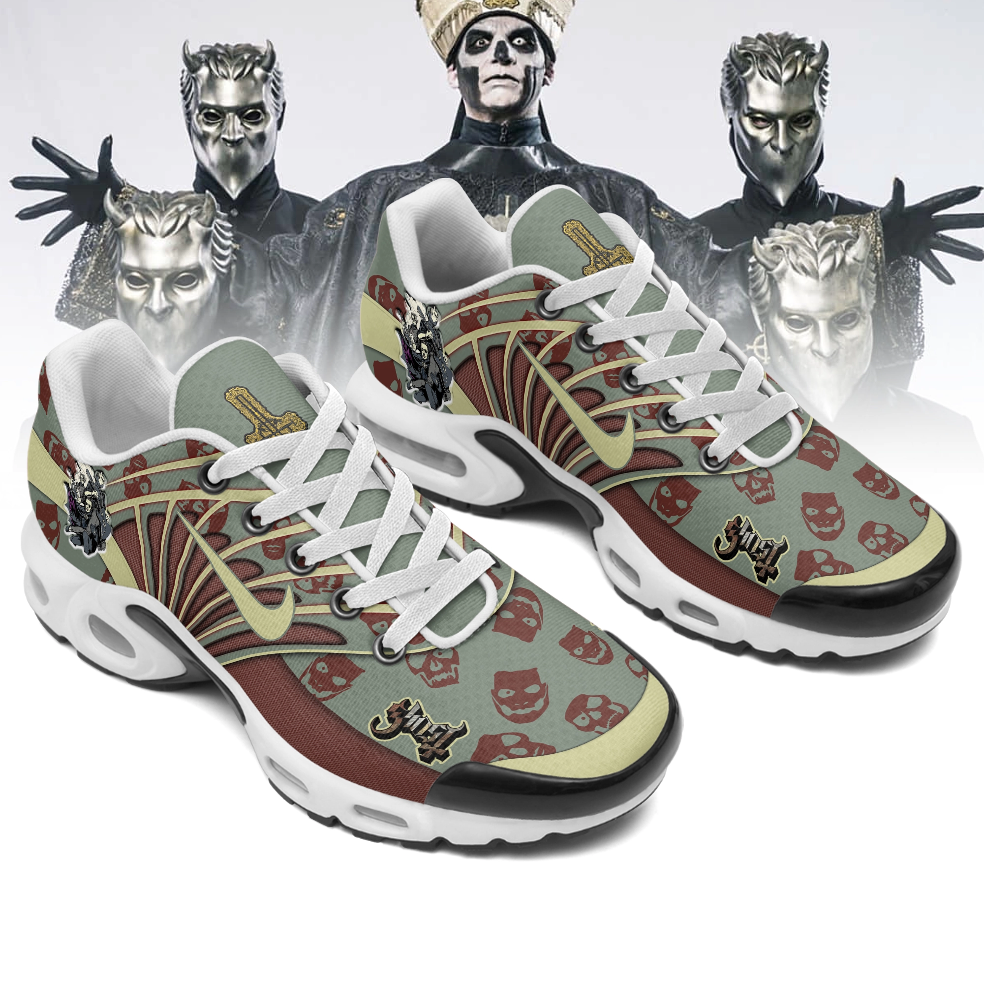 Gleammerch Ghost Band TN Shoes Sneakers For Men And Women