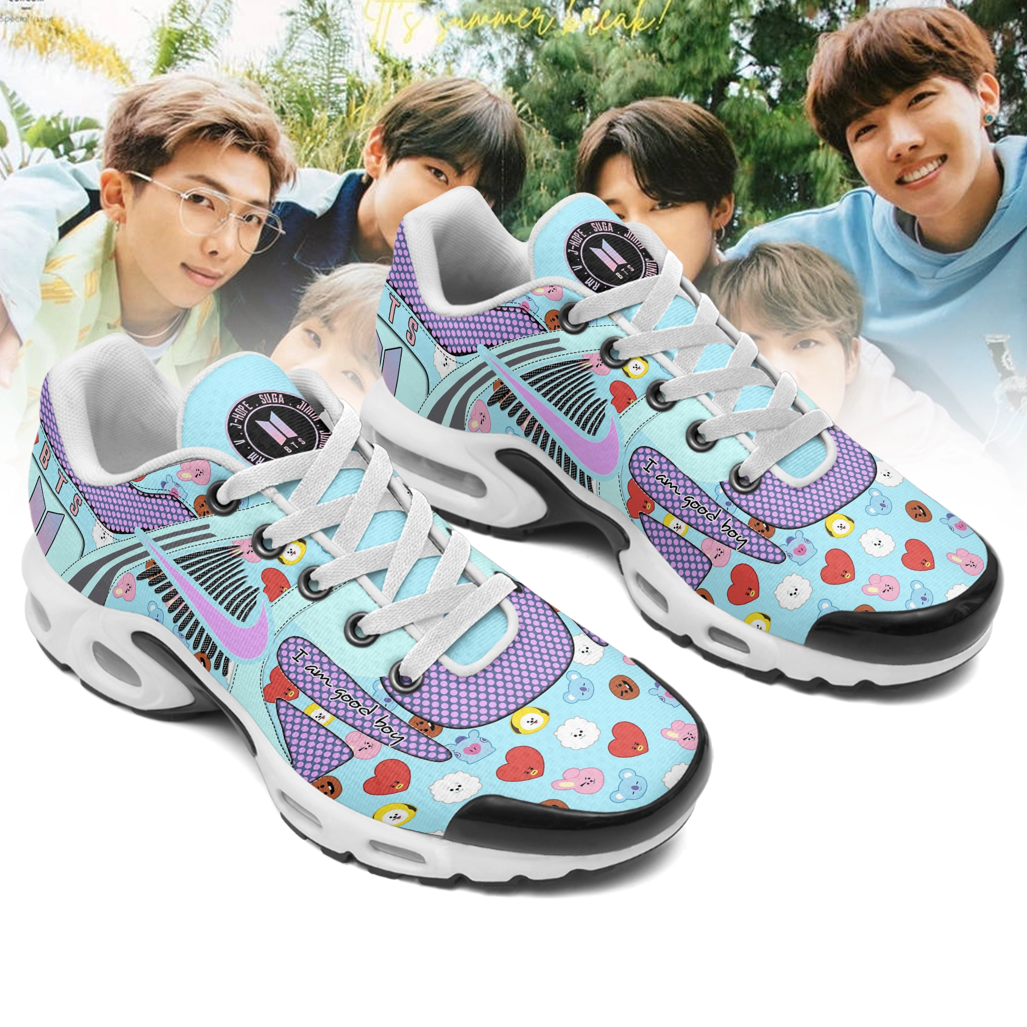 Gleammerch BTS TN Shoes Sneakers For Men And Women