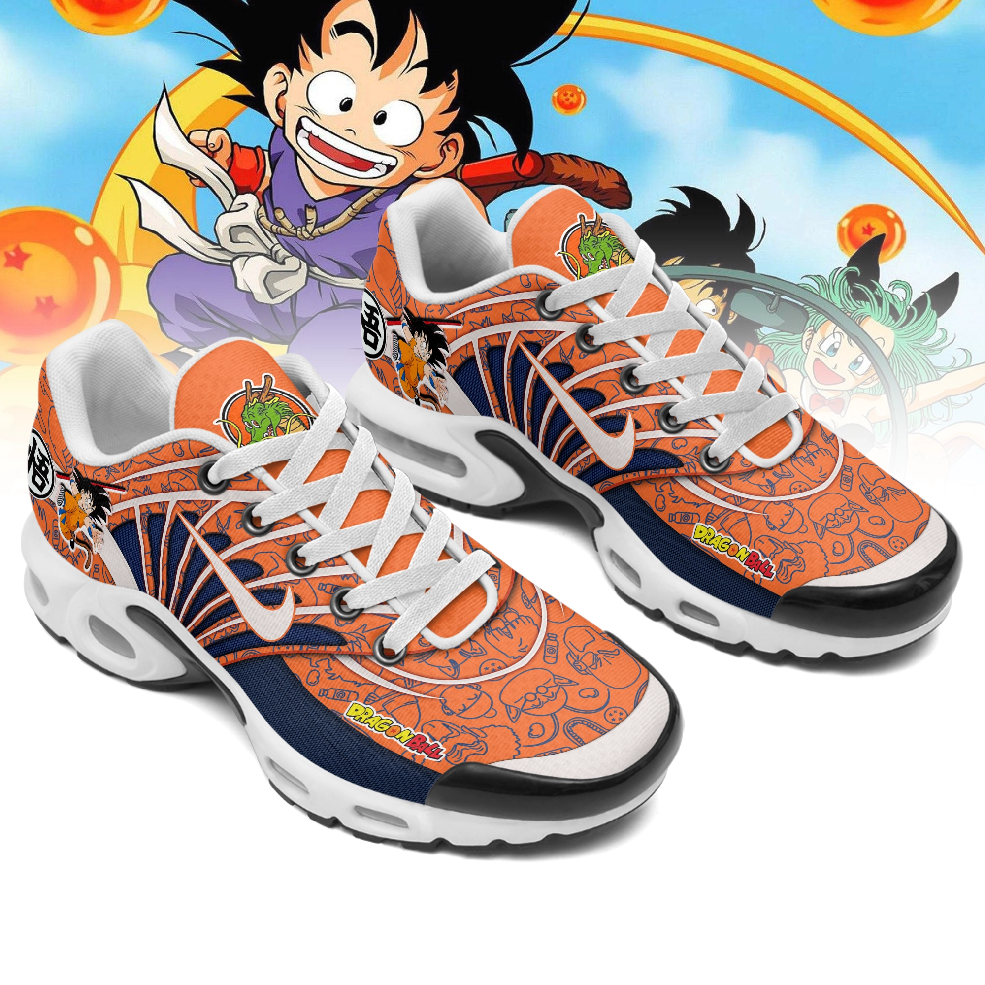 Gleammerch SON Goku TN Shoes Sneakers For Men And Women
