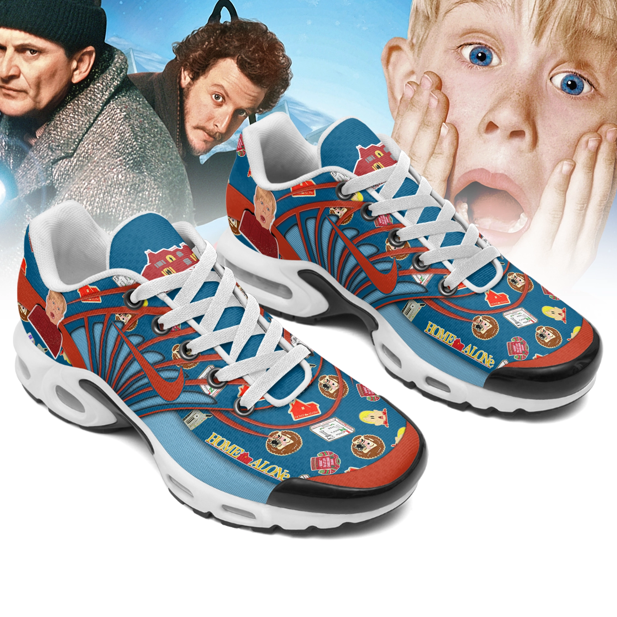 Gleammerch Home Alone TN Shoes Sneakers For Men And Women