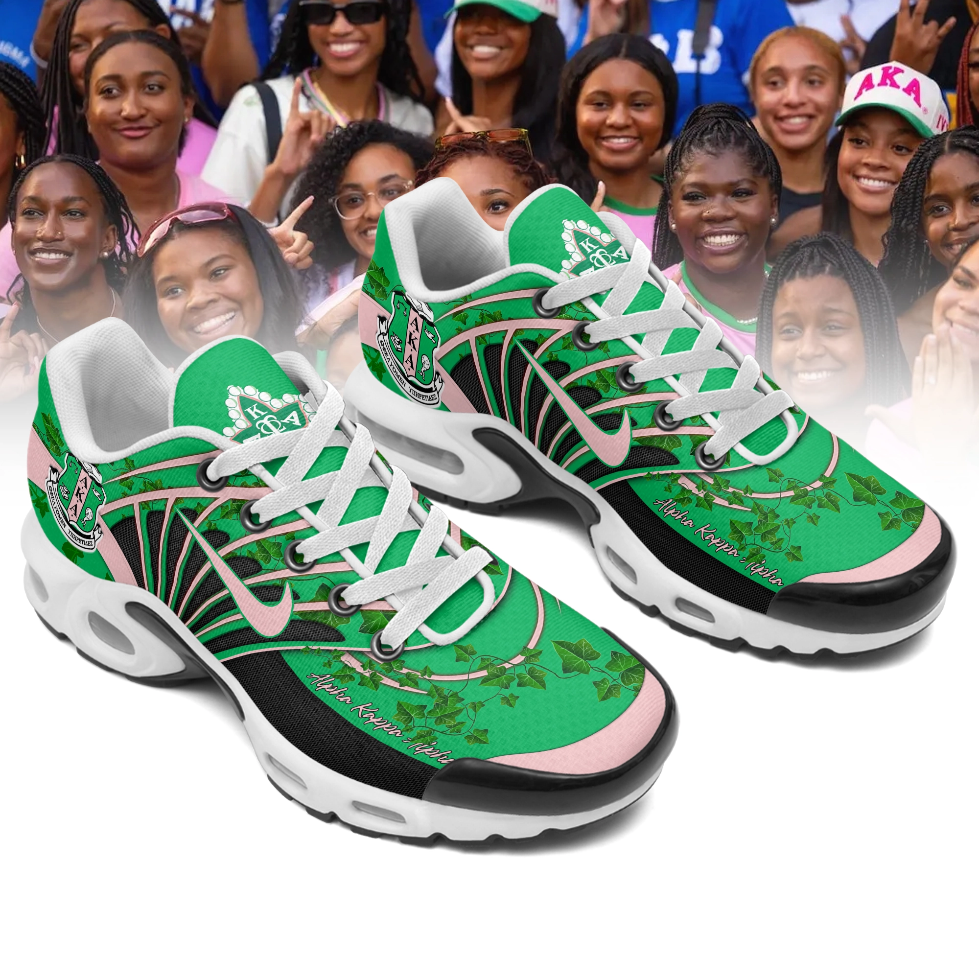 Gleammerch Alpha Kappa Alpha TN Shoes Sneakers For Men And Women