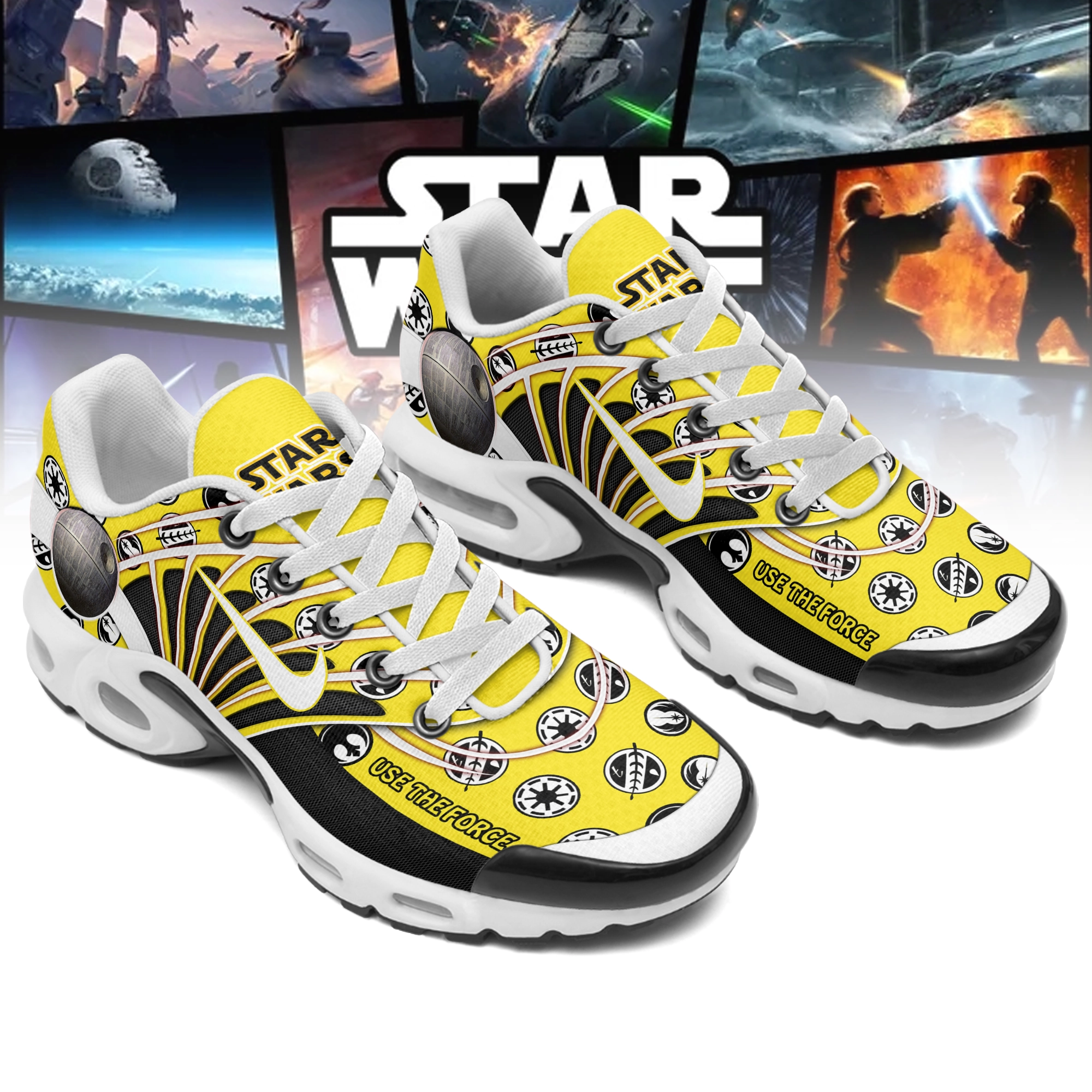 Gleammerch Star Wars TN Shoes Sneakers For Men And Women