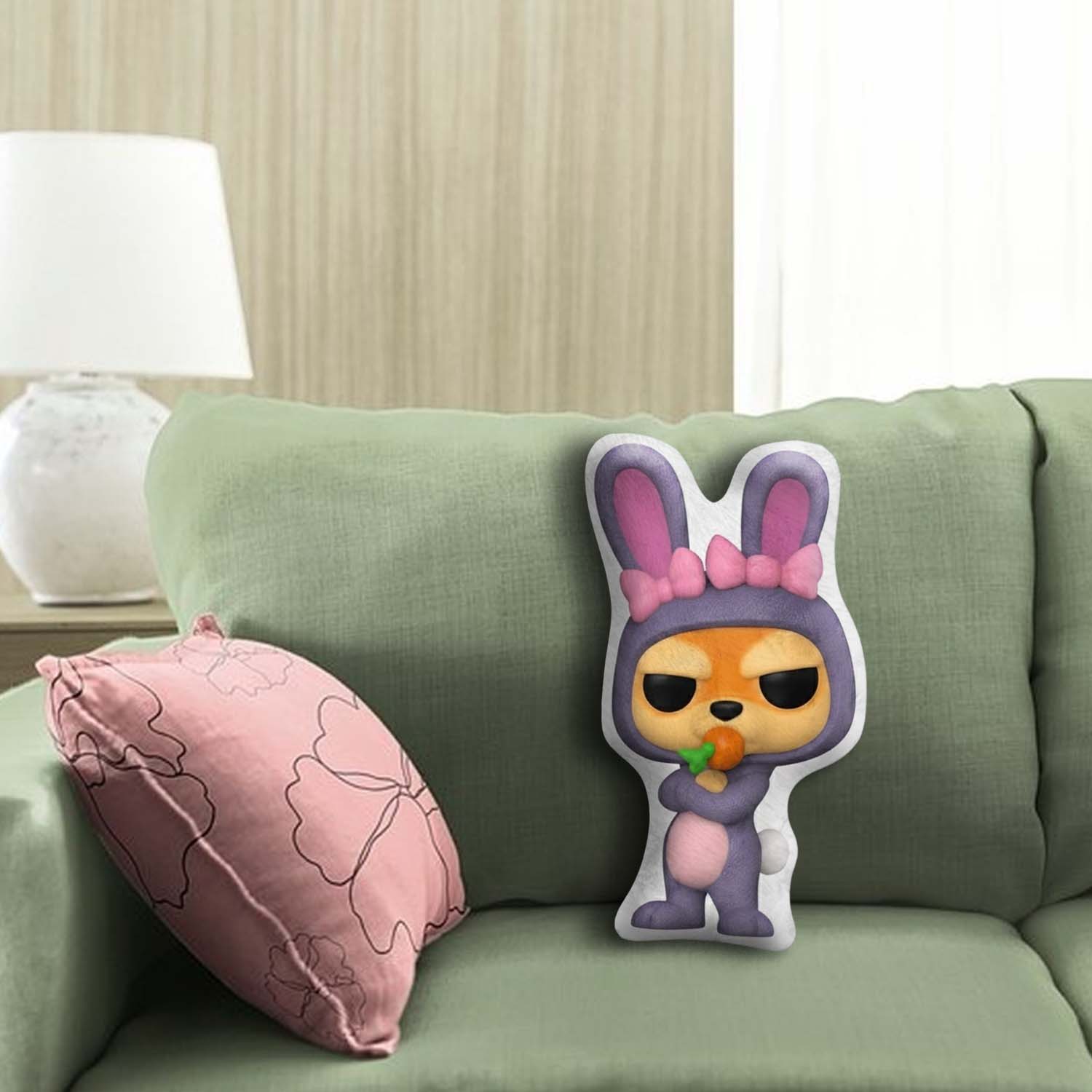 Gleammerch Finnick Custom Shaped Pillow Gift For Fans