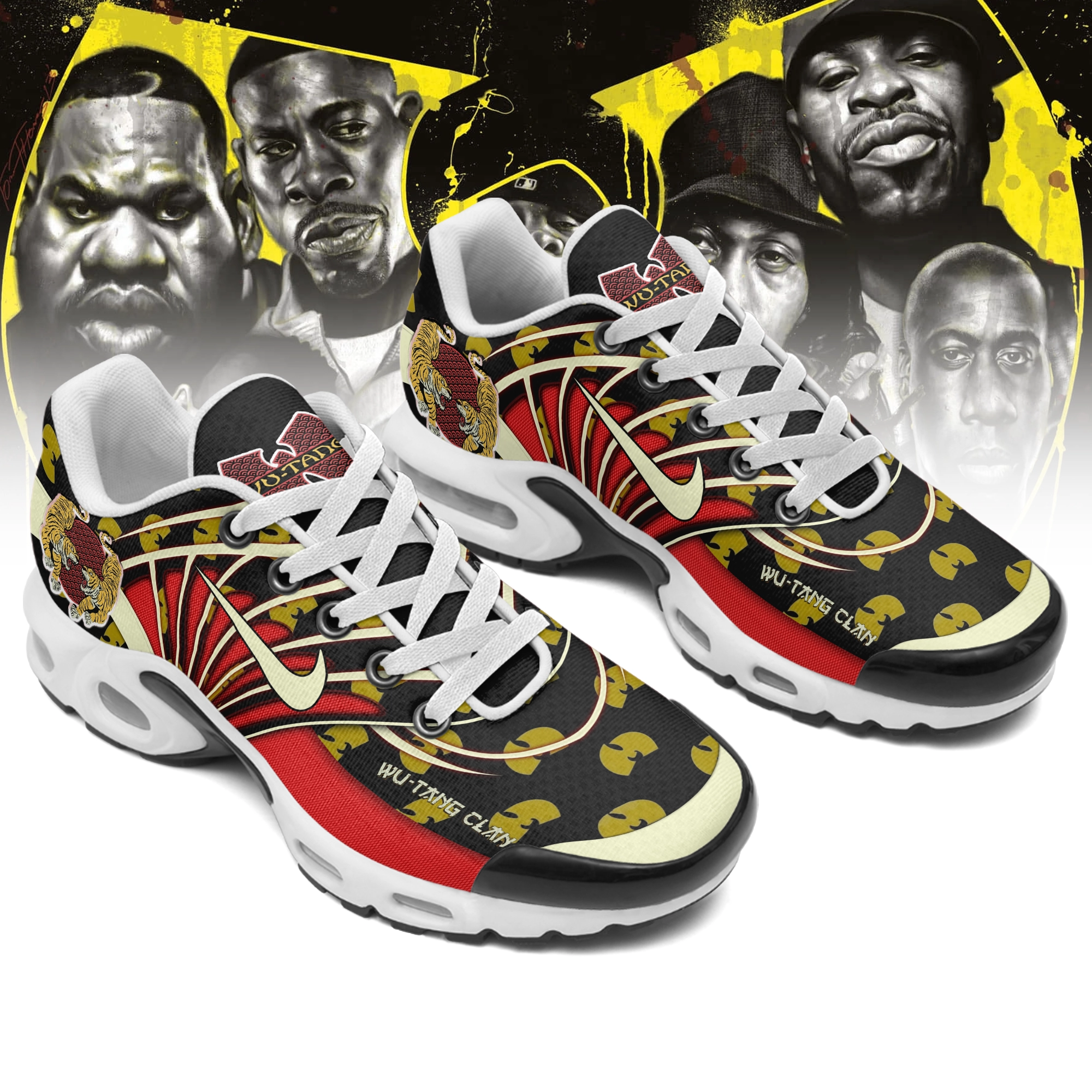 Gleammerch Wu-Tang Clan TN Shoes Sneakers For Men And Women