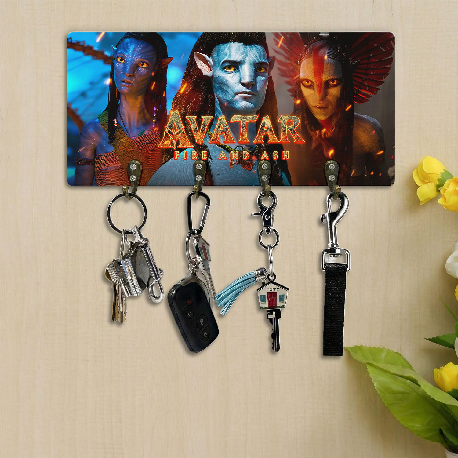 Gleammerch Avatar 3 Personalized Key Holder Gifts For Fans