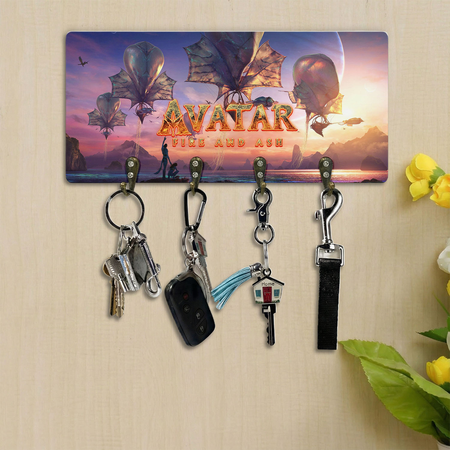 Gleammerch Avatar 3 Personalized Key Holder Gifts For Fans